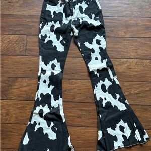 Monochrome Flare Women's Jeans